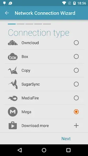 Скриншот 2 — Mega Plugin for Solid Explorer