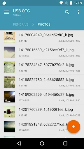 Скриншот 2 — Solid Explorer USB OTG Plugin