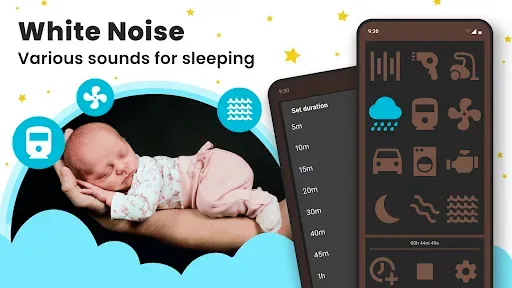 Скриншот 1 — White Noise: Baby Sleep Sounds