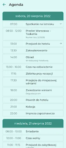 Скриншот 2 — VEP Conference app