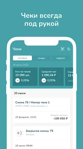 Скриншот 5 — Платформа ОФД