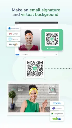 Скриншот 4 — Цифровые визитки HiHello