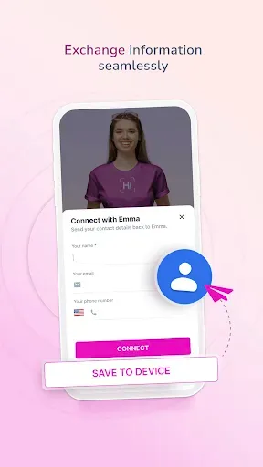 Скриншот 8 — Цифровые визитки HiHello