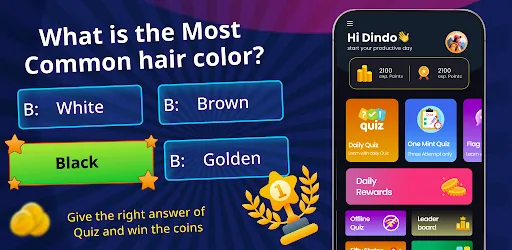 Скриншот 1 — Quiz Win: Play For Real Reward