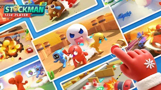 Скриншот 1 — Игра На 1234 игроков Мини Игры