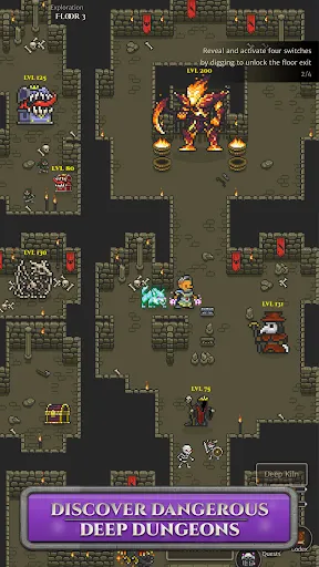 Скриншот 1 — Orna: GPS RPG Turn-based Game