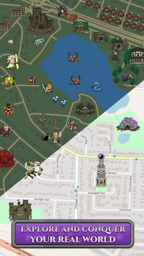 Скриншот 4 — Orna: GPS RPG Turn-based Game