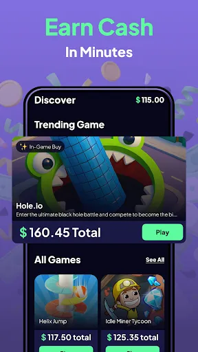 Скриншот 3 — PlayZone: Play & Earn Money