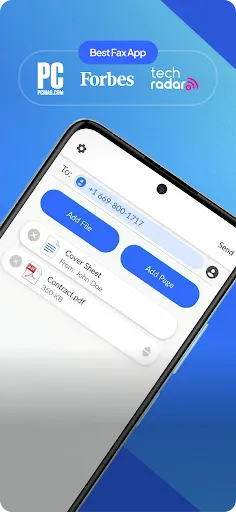 Скриншот 2 — Fax.Plus - Интернет-факс
