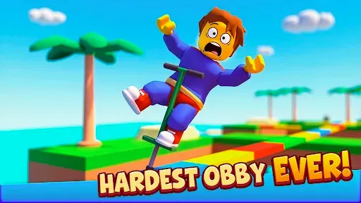 Скриншот 1 — Pogo Stick Obby: Parkour