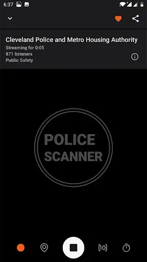 Скриншот 8 — Police Scanner - Live Radio