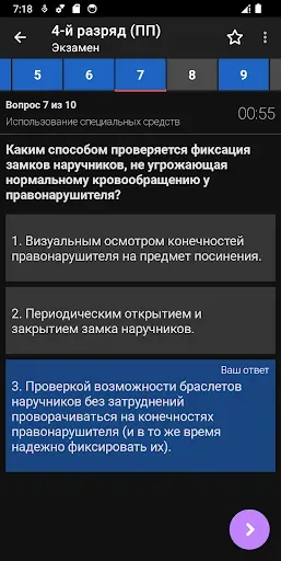 Скриншот 8 — Тестирование частной охраны