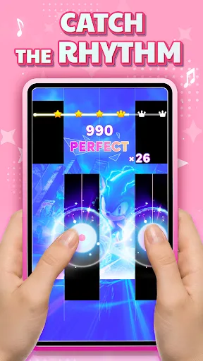 Скриншот 2 — Piano Tap: Rush Song Game