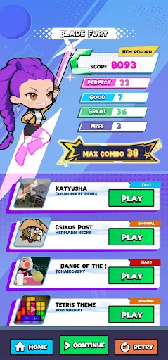 Скриншот 3 — Saga Dash: Beat The Rhythm