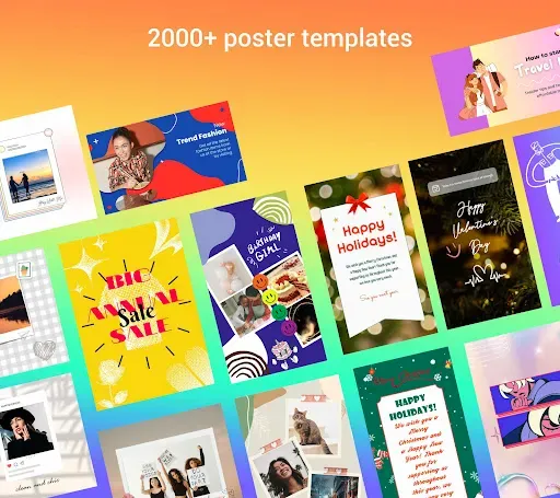 Скриншот 2 — Poster Maker, Flyer Maker, Art