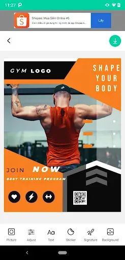 Скриншот 5 — Poster Maker & Poster Designer