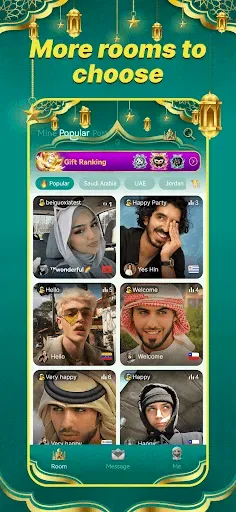 Скриншот 1 — PotaLive - Voice Chat Room