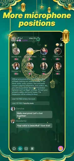 Скриншот 2 — PotaLive - Voice Chat Room