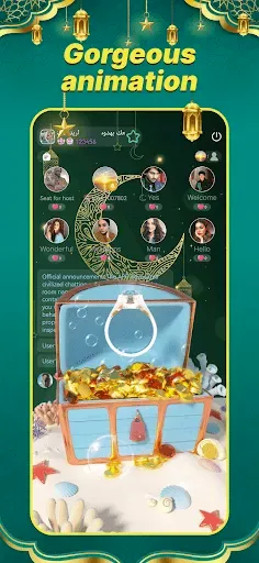 Скриншот 4 — PotaLive - Voice Chat Room