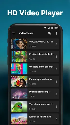 Скриншот 2 — Видео проигрыватель HD