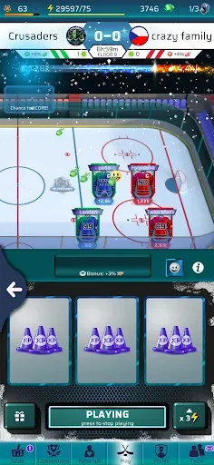Скриншот 2 — PowerPlay: Ice Hockey PvP Game