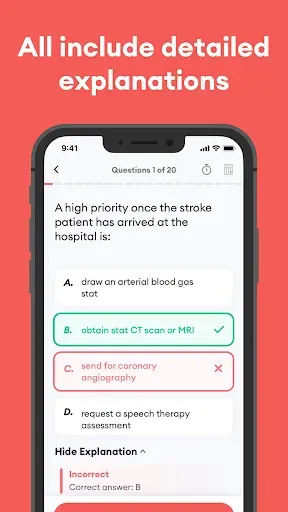 Скриншот 2 — ACLS Exam Practice 2026
