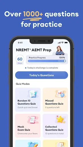 Скриншот 1 — AEMT Exam Prep 2026
