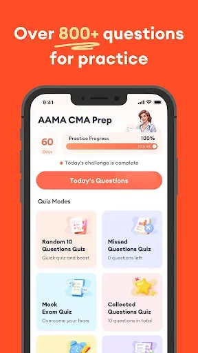 Скриншот 1 — AAMA CMA Test Prep 2026