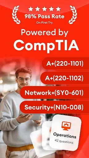 Скриншот 1 — CompTIA Exam Prep 2026