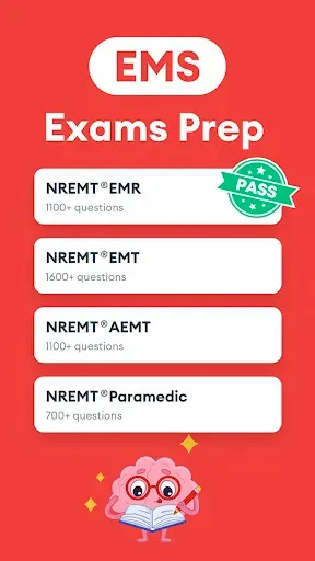 Скриншот 1 — EMT Test Prep 2026