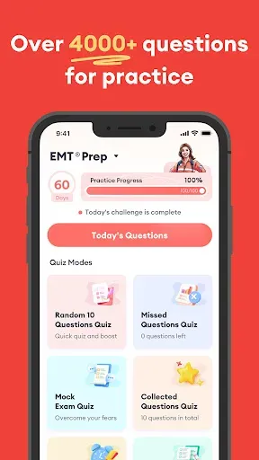 Скриншот 2 — EMT Test Prep 2026