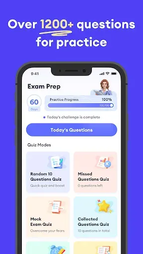 Скриншот 1 — Nursing Entrance Exam Prep