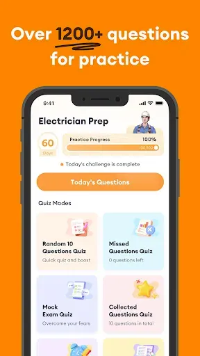 Скриншот 1 — Electrician Test Prep 2026