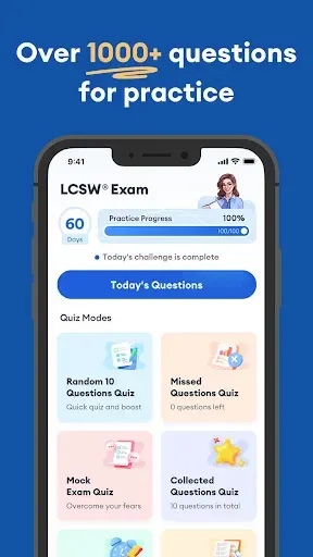 Скриншот 1 — LCSW Exam Prep 2026
