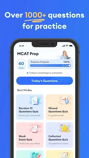 Скриншот 1 — MCAT Test Prep 2026