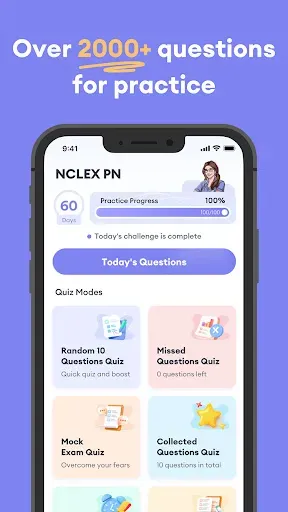 Скриншот 1 — NCLEX PN Exam Practice 2026