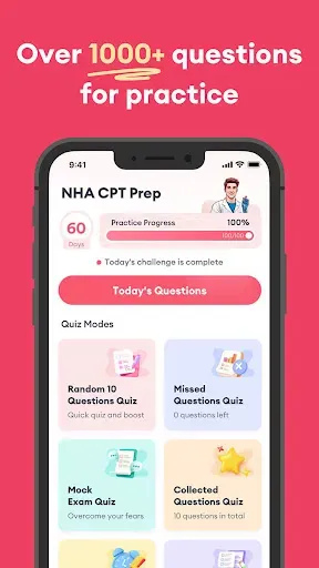Скриншот 1 — Phlebotomy NHA CPT Test 2026