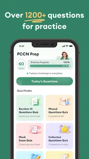 Скриншот 1 — PCCN Exam Practice 2026