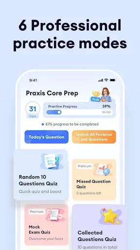 Скриншот 6 — Super Test | Praxis® Prep 2026