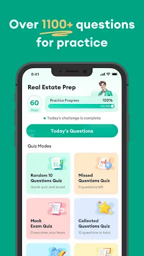 Скриншот 1 — Real Estate Exam Prep Practice