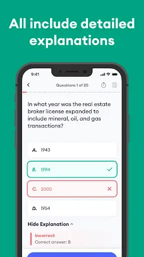 Скриншот 2 — Real Estate Exam Prep Practice
