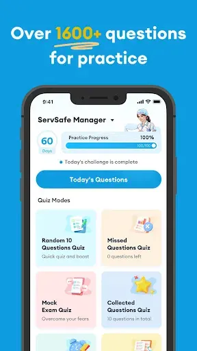 Скриншот 2 — ServSafe Test Prep 2026