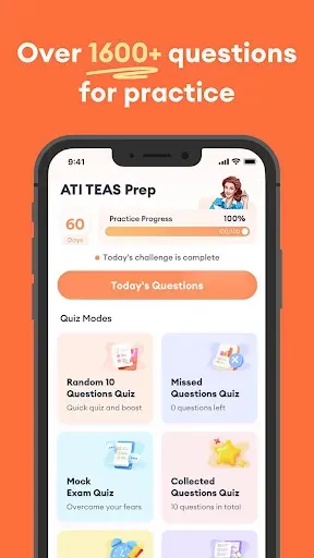 Скриншот 1 — ATI TEAS Exam Prep 2026