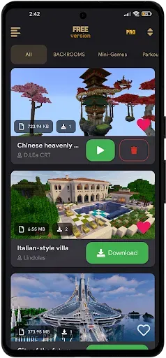 Скриншот 1 — Map Master for Minecraft BE