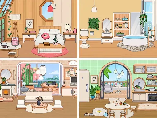 Скриншот 1 — Princess Town Decorating Games