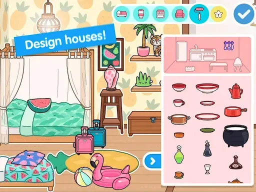Скриншот 5 — Princess Town Decorating Games
