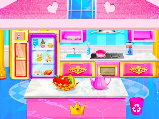 Скриншот 1 — Princess Doll House Decoration