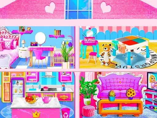 Скриншот 2 — Princess Doll House Decoration