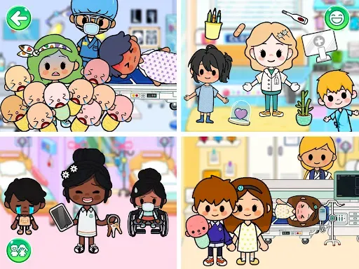 Скриншот 6 — Princess Town: Hospital Life