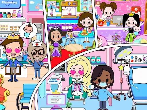 Скриншот 8 — Princess Town: Hospital Life